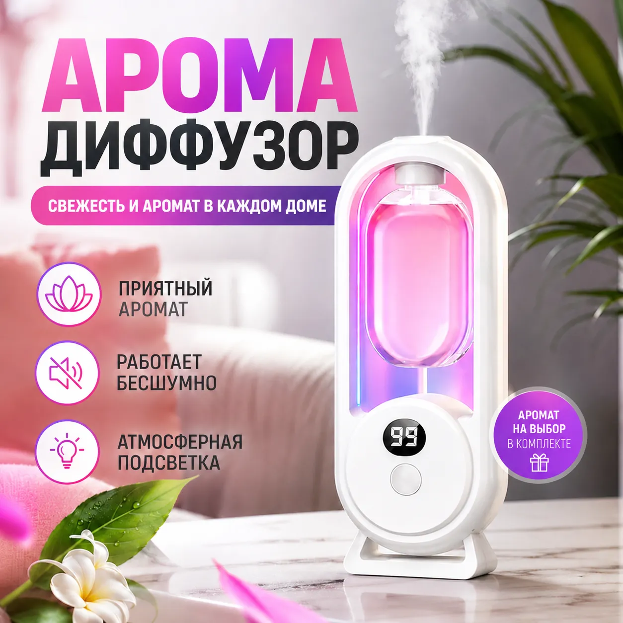 Автоматический аромадиффузор
