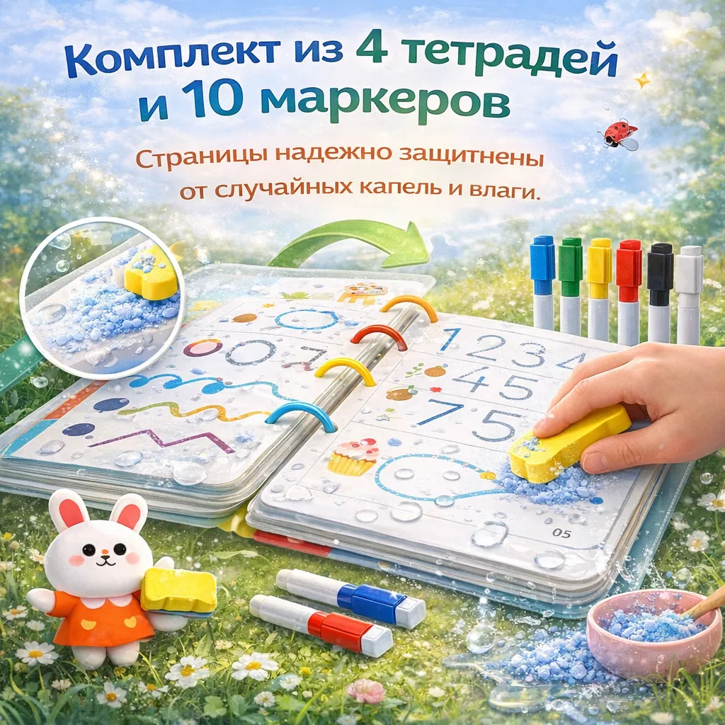 Стираемые магические тетради — набор