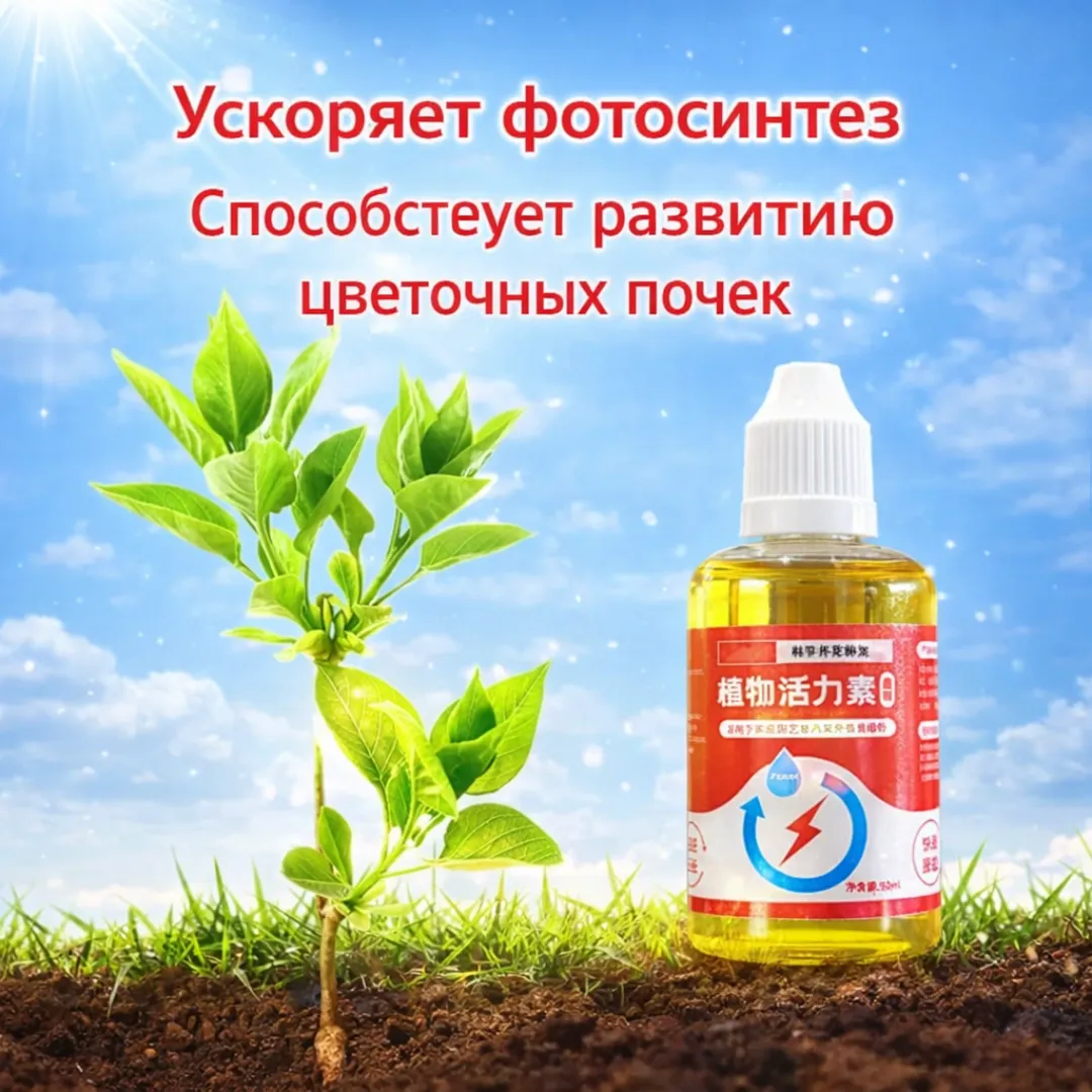 Ускоряет фотосинтез