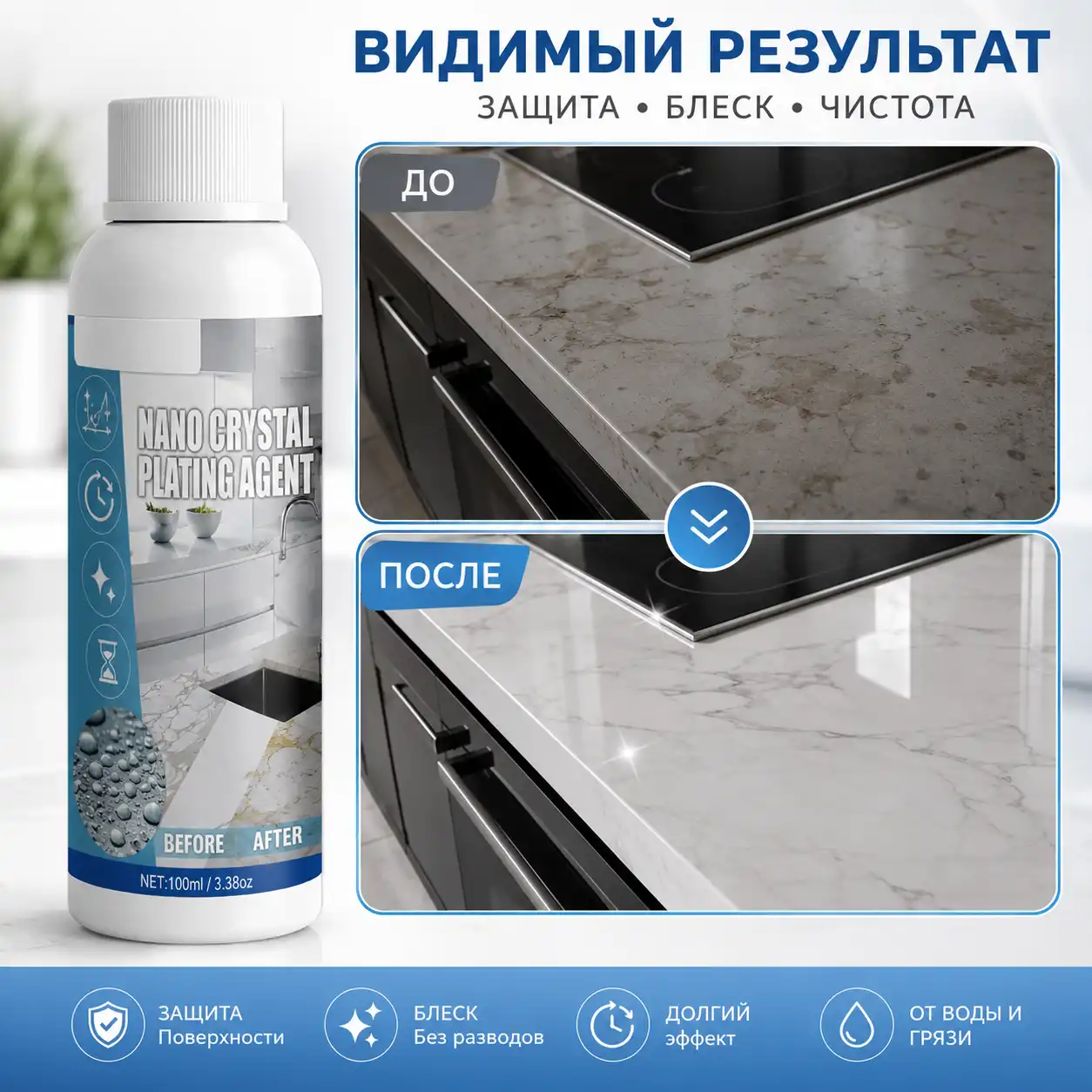 Нано-покрытие для камня
