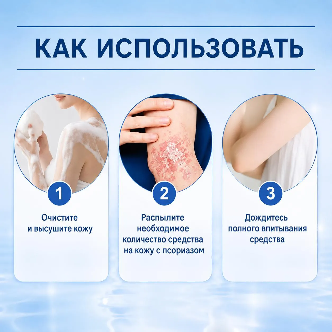 Как использовать спрей — 3 шага