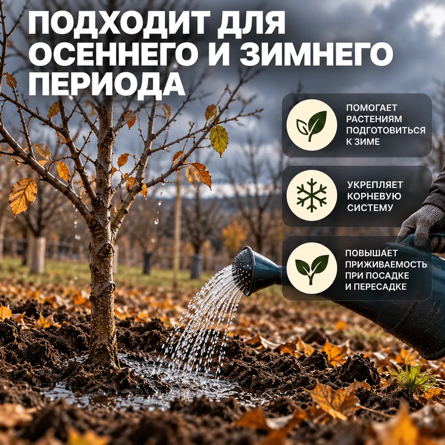 Подходит для осеннего и зимнего периода